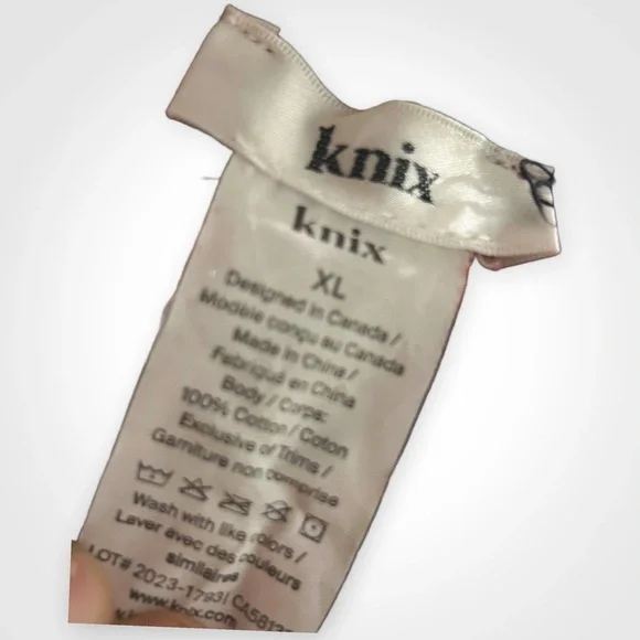 ⬇️🇨🇦👌*EUC* KNIX | XL | Green plaid flannel PJ shorts - elastic waistband - Picture 12 of 16